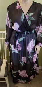Chiffon Boho Floral Maxi